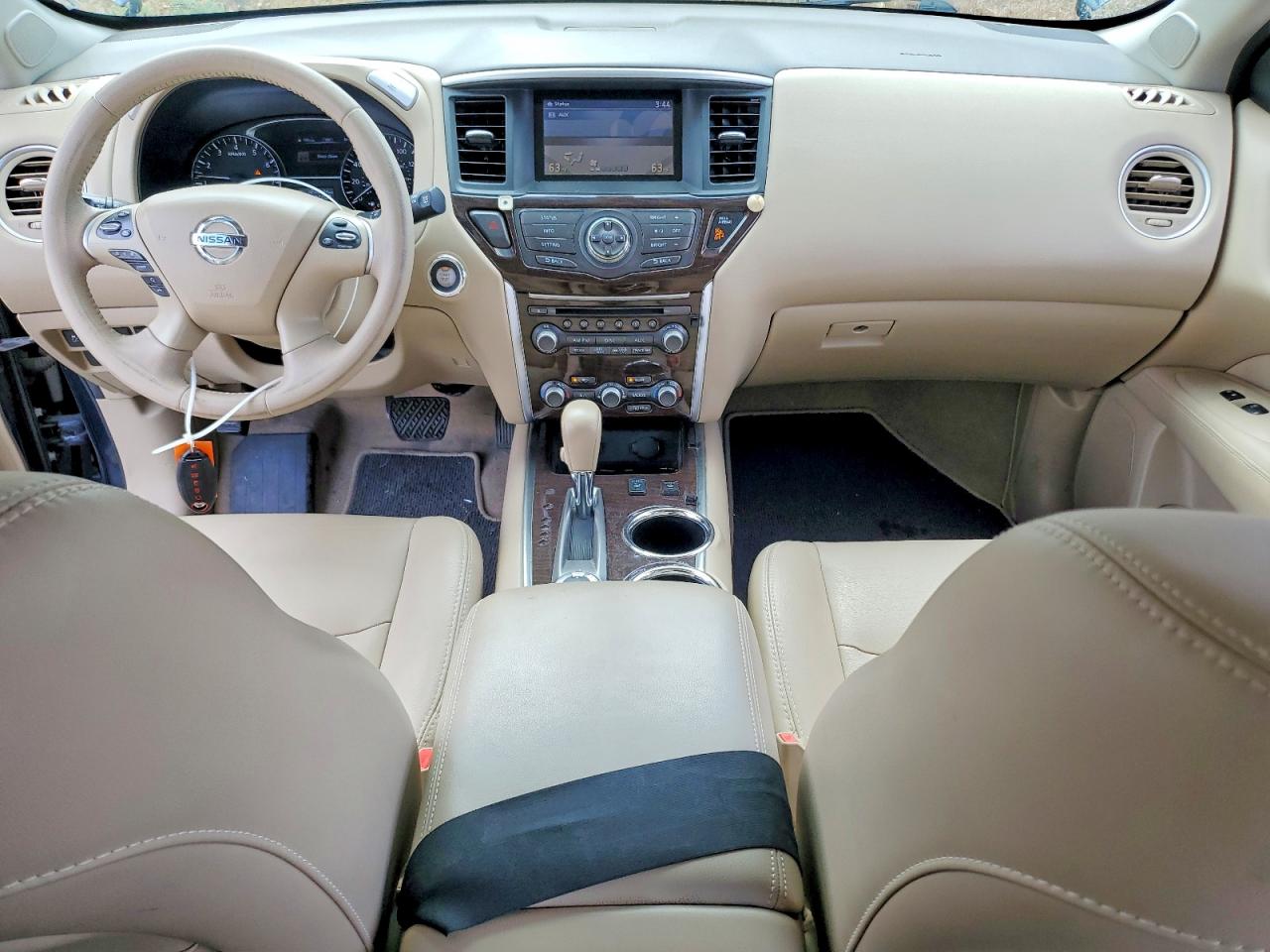 2014 Nissan Pathfinder Sl Синий vin: 5N1AR2MM3EC682540