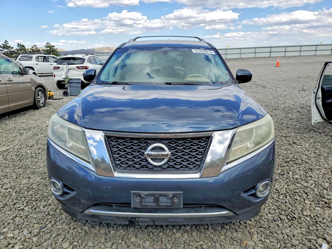 2014 Nissan Pathfinder Sl Синий vin: 5N1AR2MM3EC682540