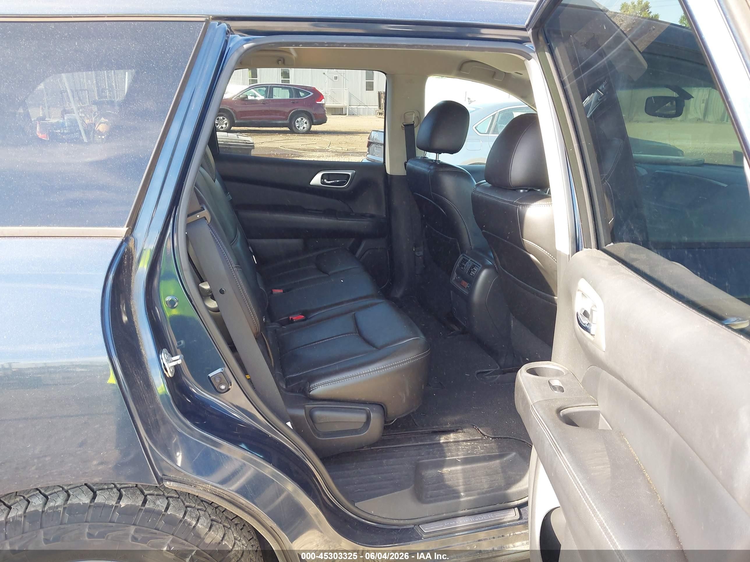 2014 Nissan Pathfinder Sl Navy vin: 5N1AR2MM3EC693005