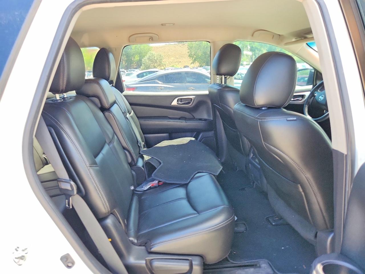 2014 Nissan Pathfinder Sl White vin: 5N1AR2MM3EC698222