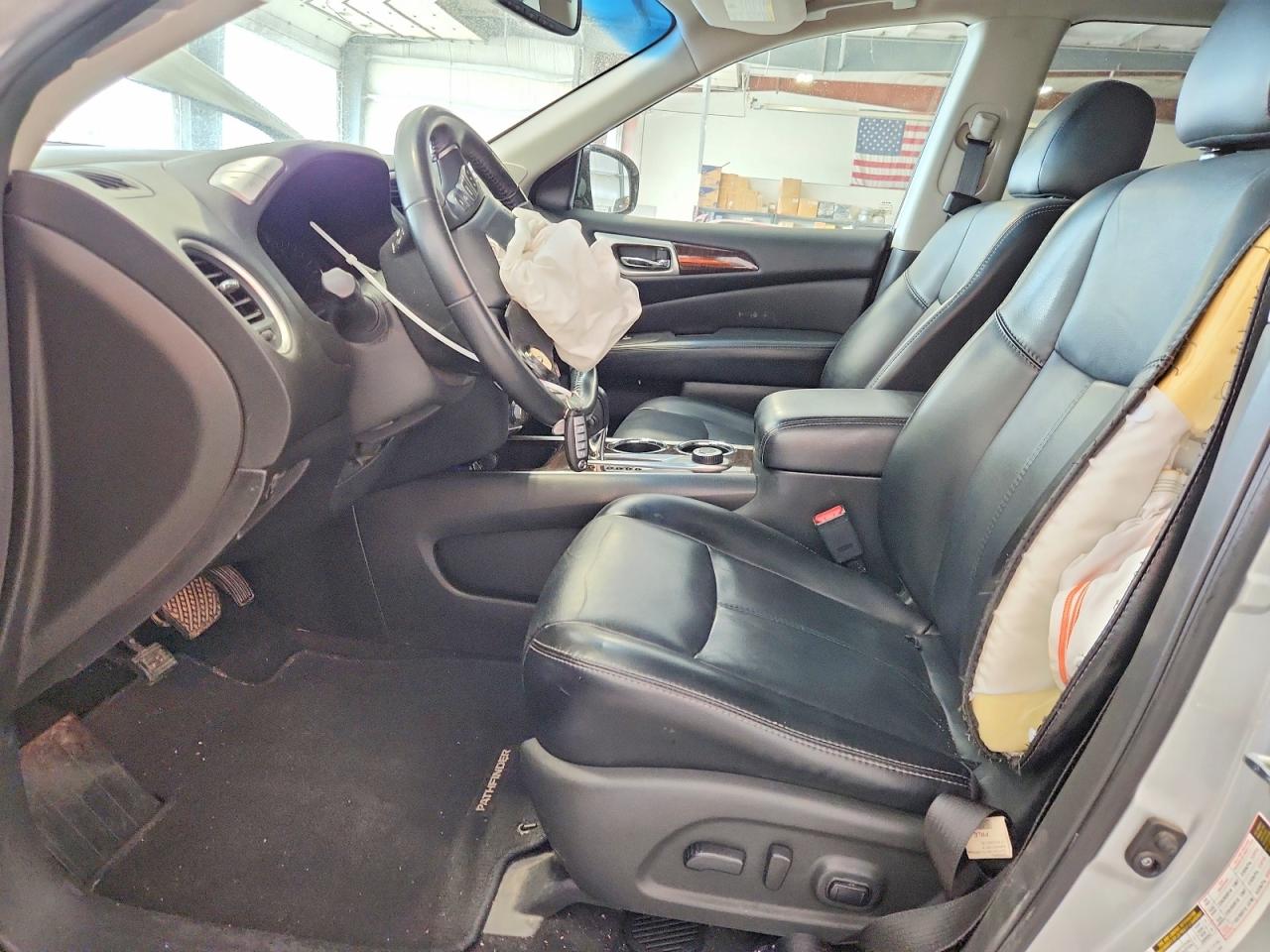 2014 Nissan Pathfinder Sl Silver vin: 5N1AR2MM3EC707288