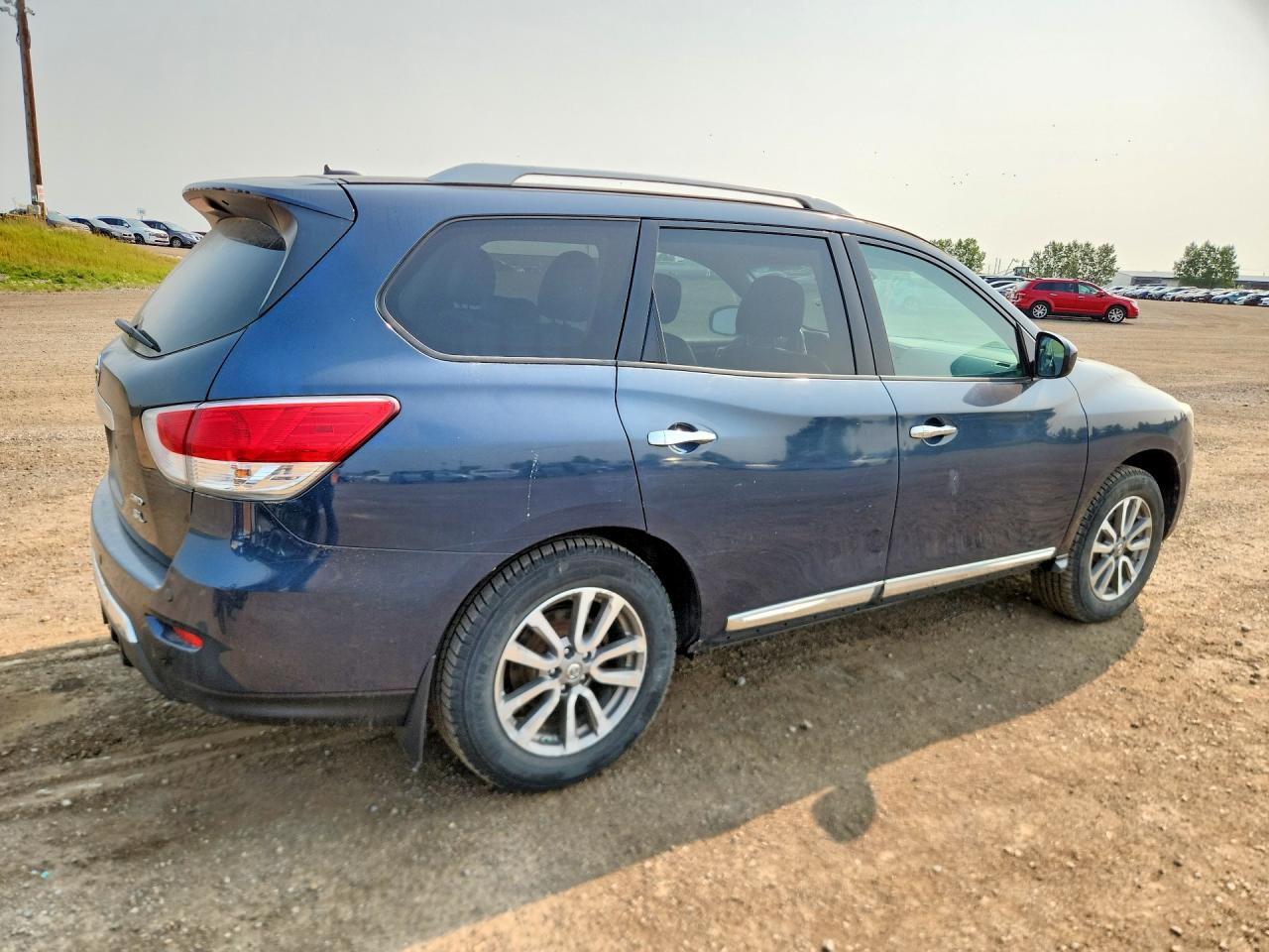 2014 Nissan Pathfinder S Blue vin: 5N1AR2MM3EC710045