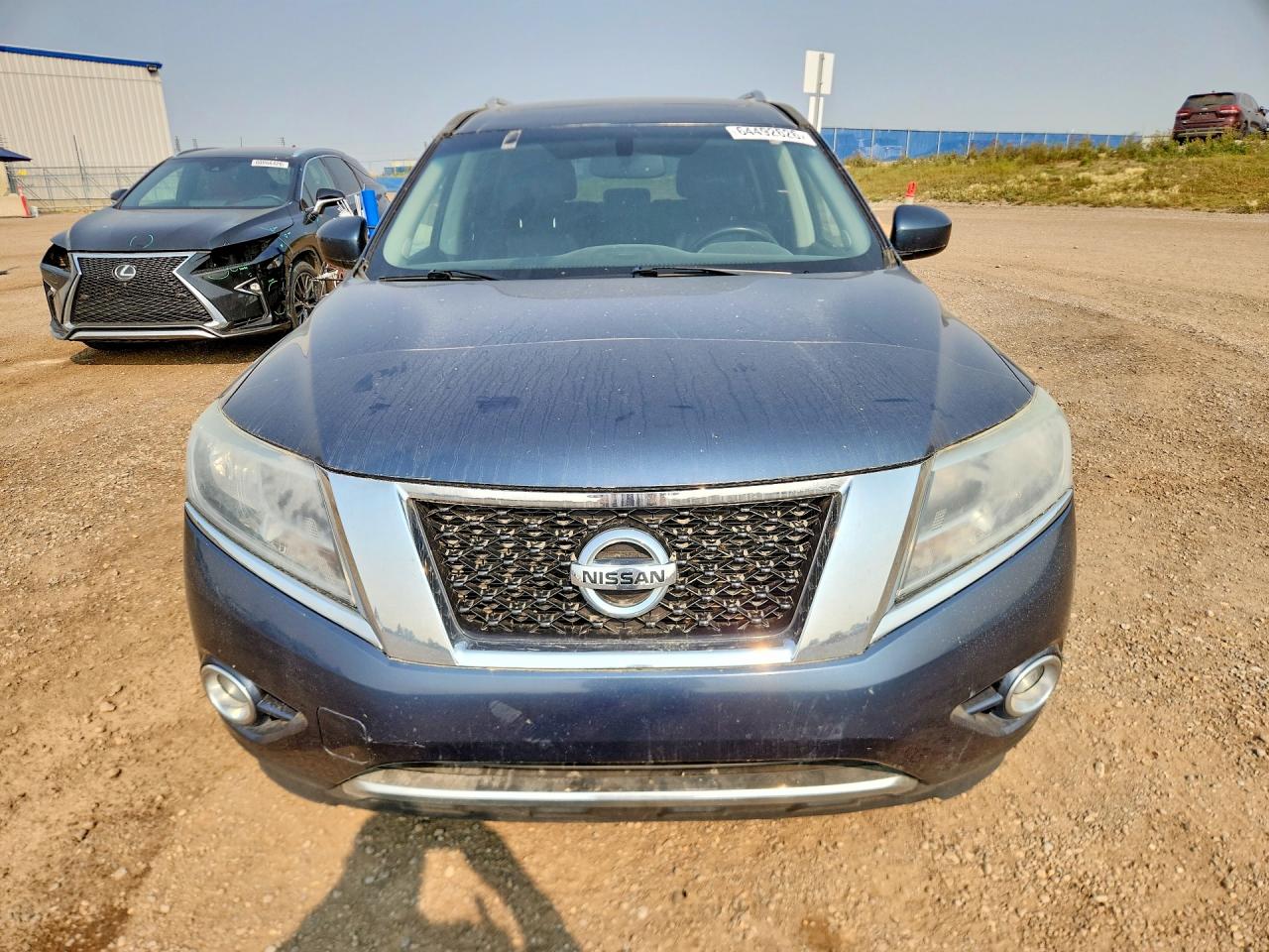 2014 Nissan Pathfinder S Blue vin: 5N1AR2MM3EC710045