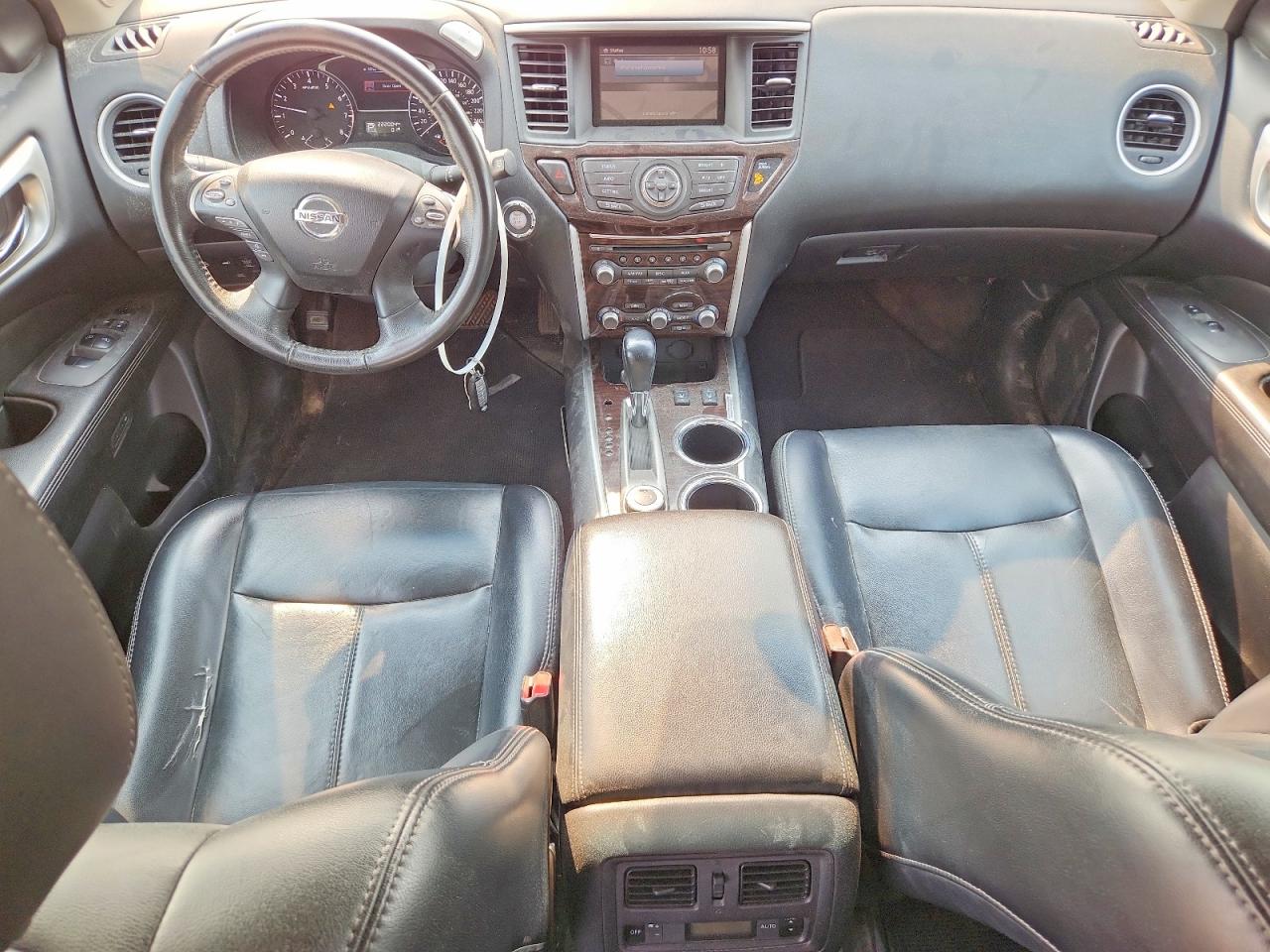 2014 Nissan Pathfinder S Blue vin: 5N1AR2MM3EC710045
