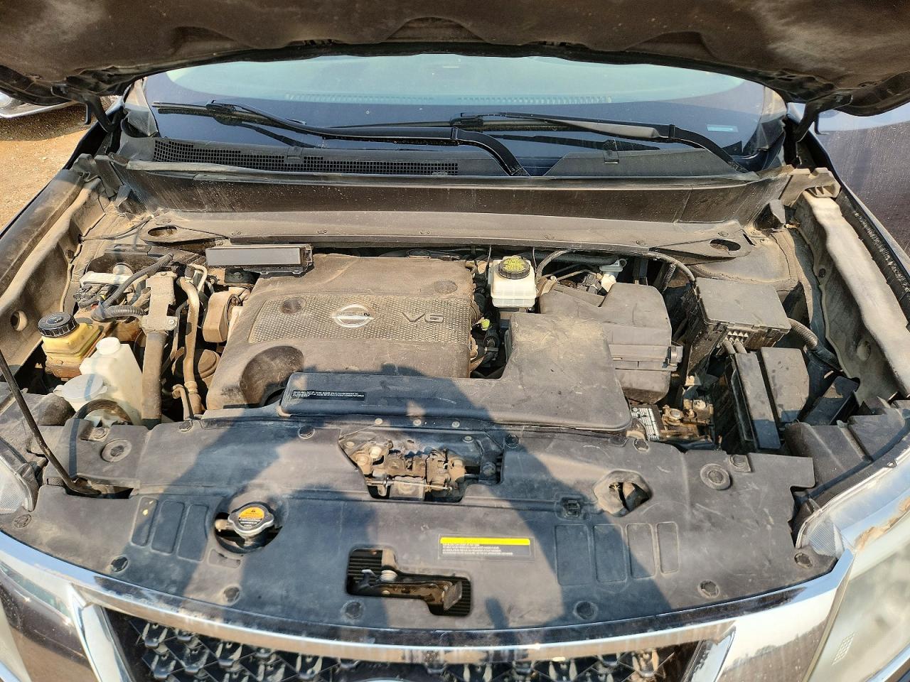 2014 Nissan Pathfinder S Blue vin: 5N1AR2MM3EC710045