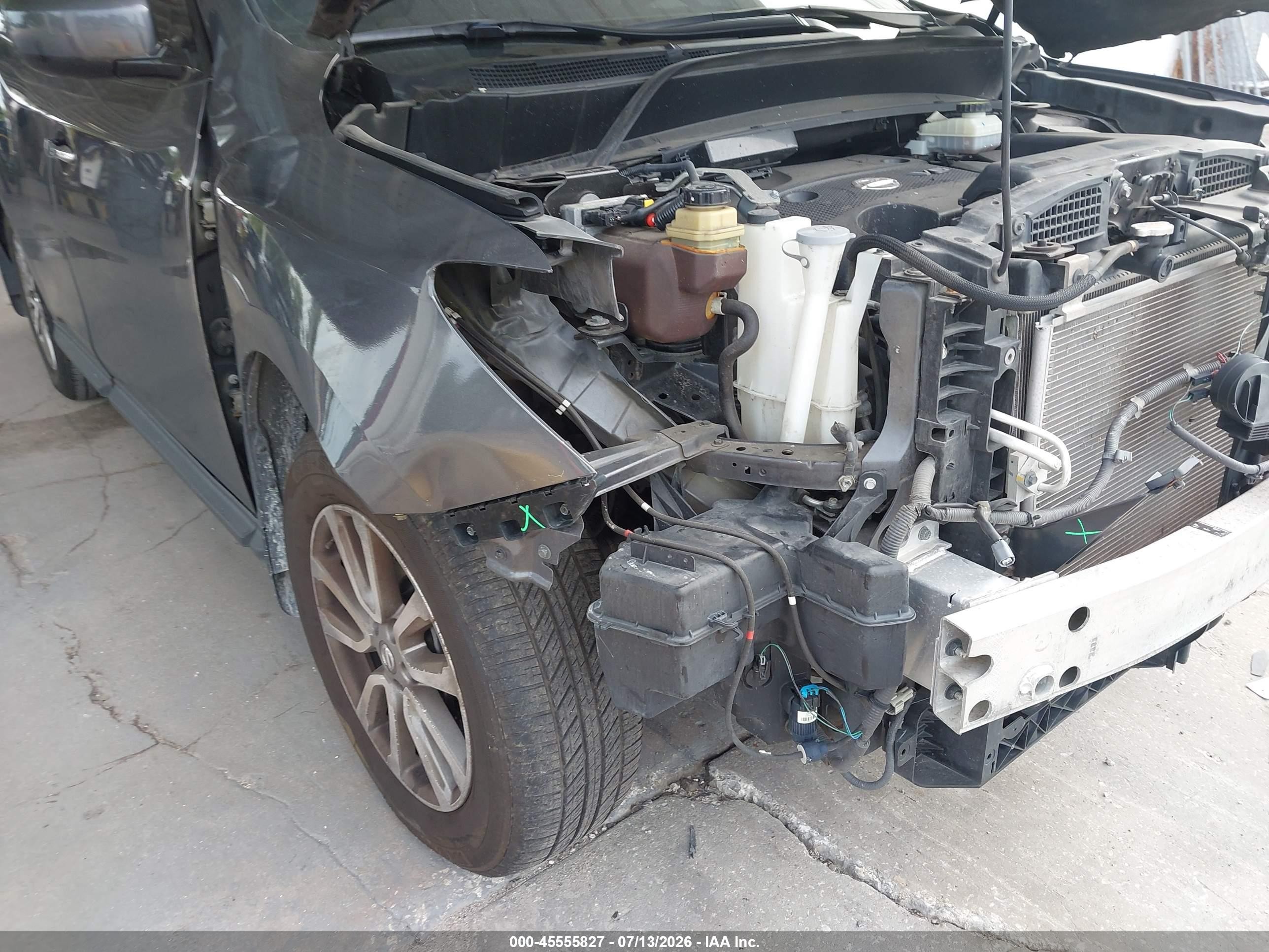 2014 Nissan Pathfinder Sv Gray vin: 5N1AR2MM3EC711308