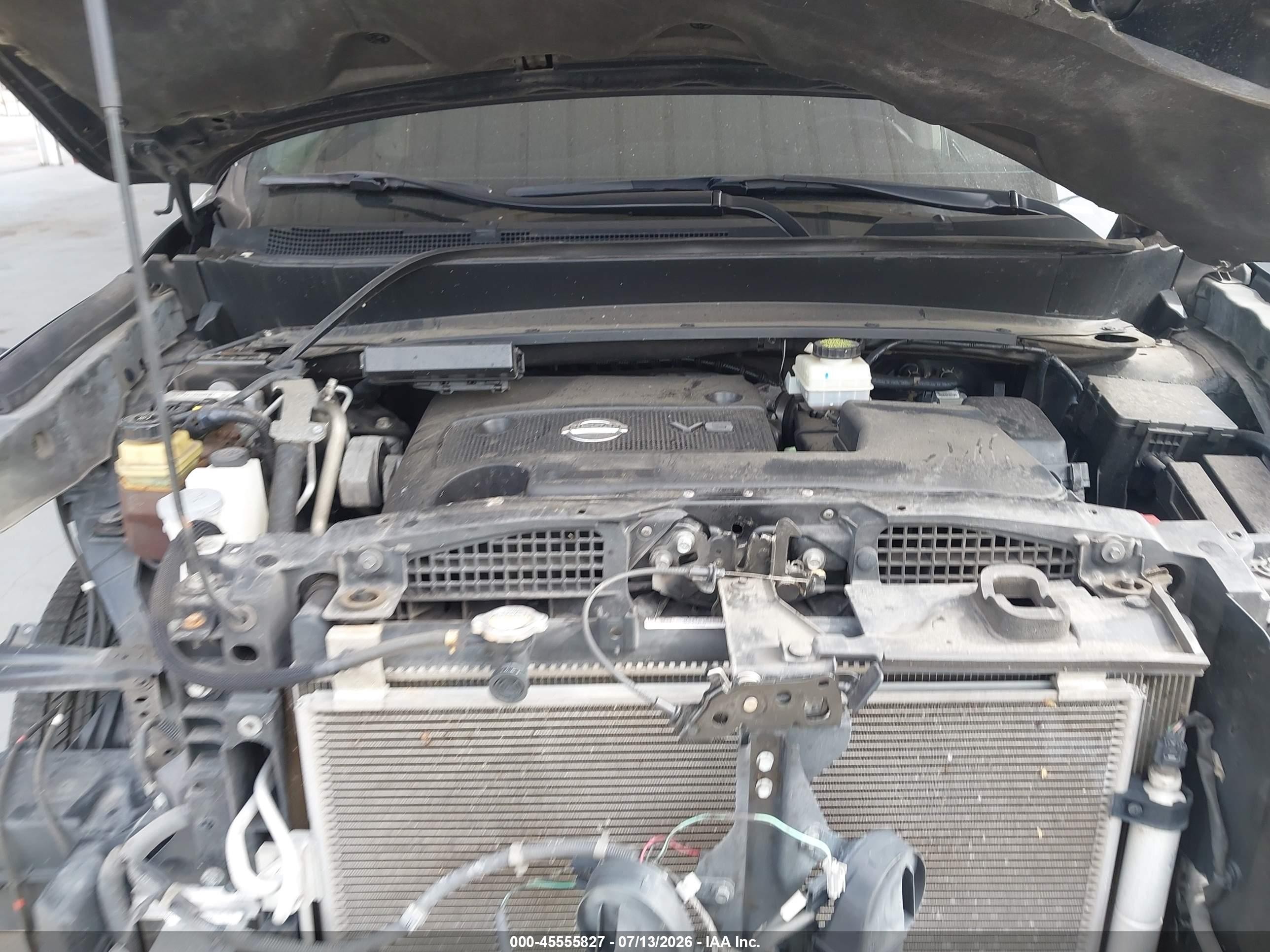 2014 Nissan Pathfinder Sv Gray vin: 5N1AR2MM3EC711308