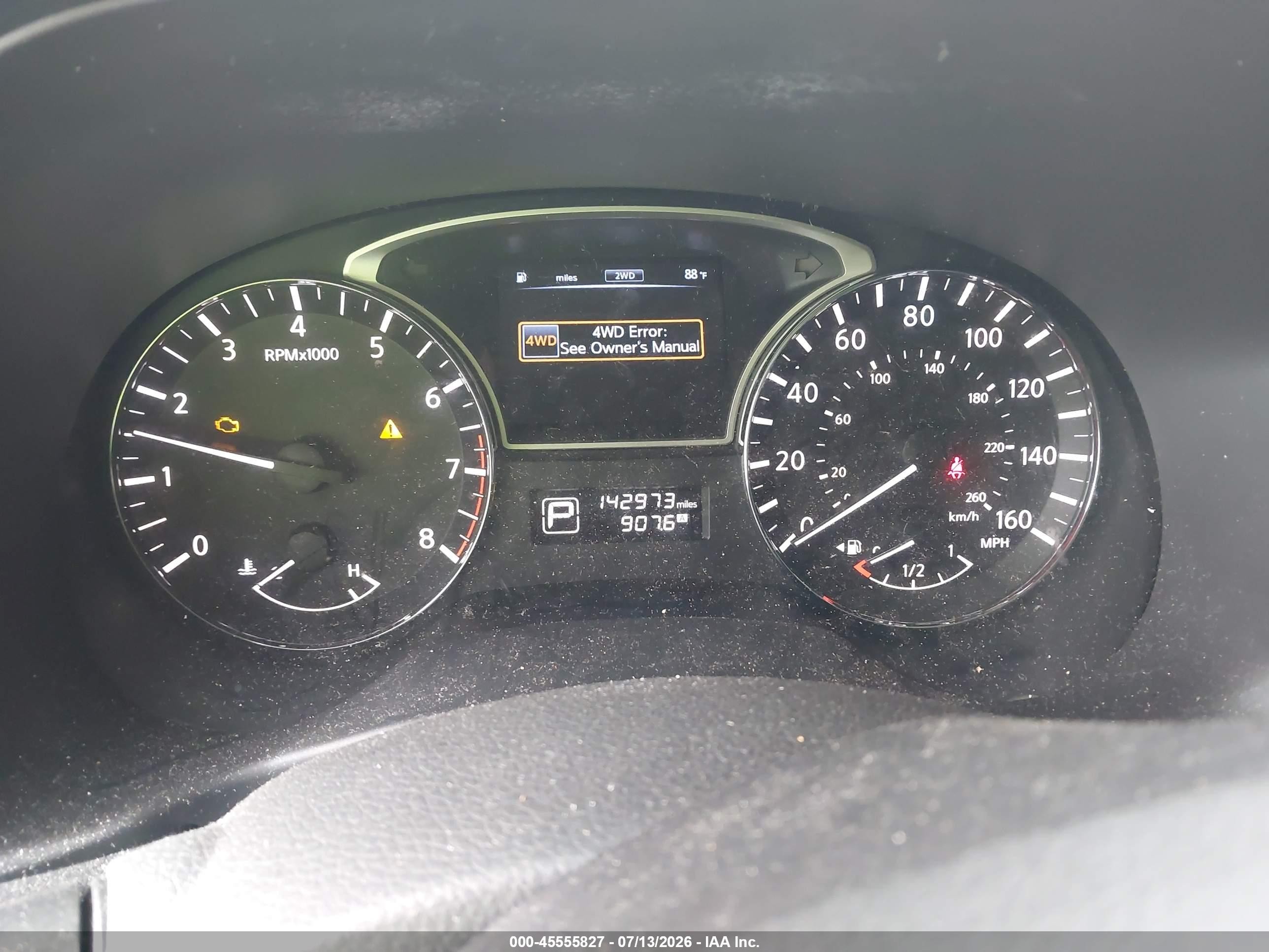 2014 Nissan Pathfinder Sv Gray vin: 5N1AR2MM3EC711308