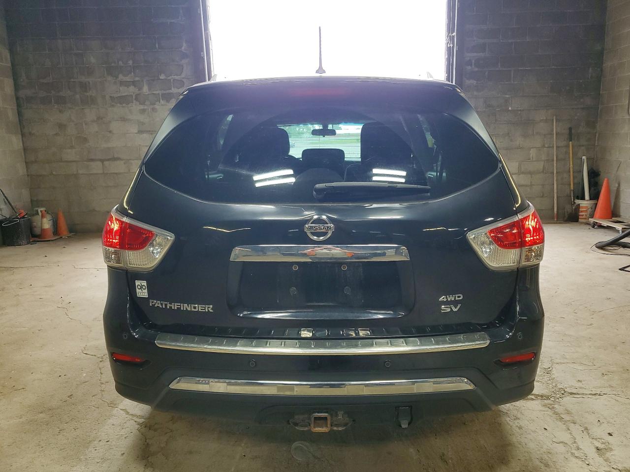 2014 Nissan Pathfinder Sv Black vin: 5N1AR2MM3EC727427