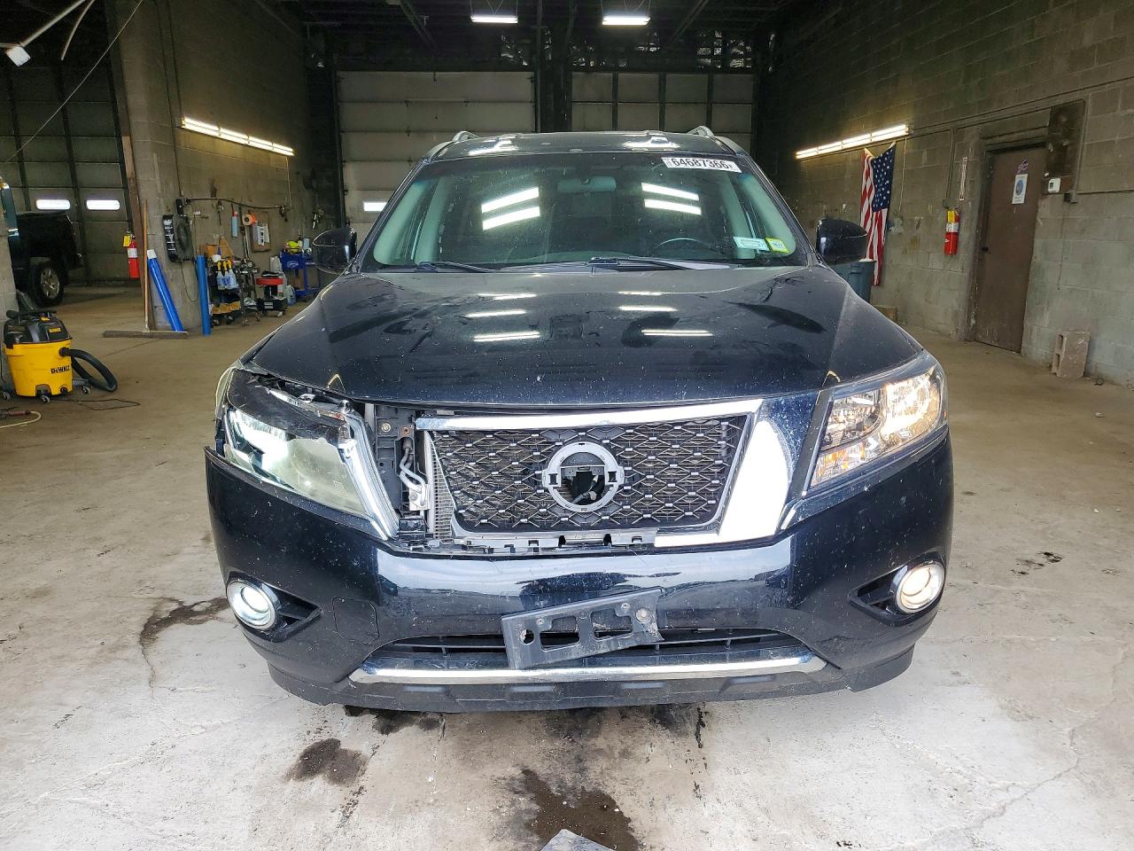 2014 Nissan Pathfinder Sv Black vin: 5N1AR2MM3EC727427