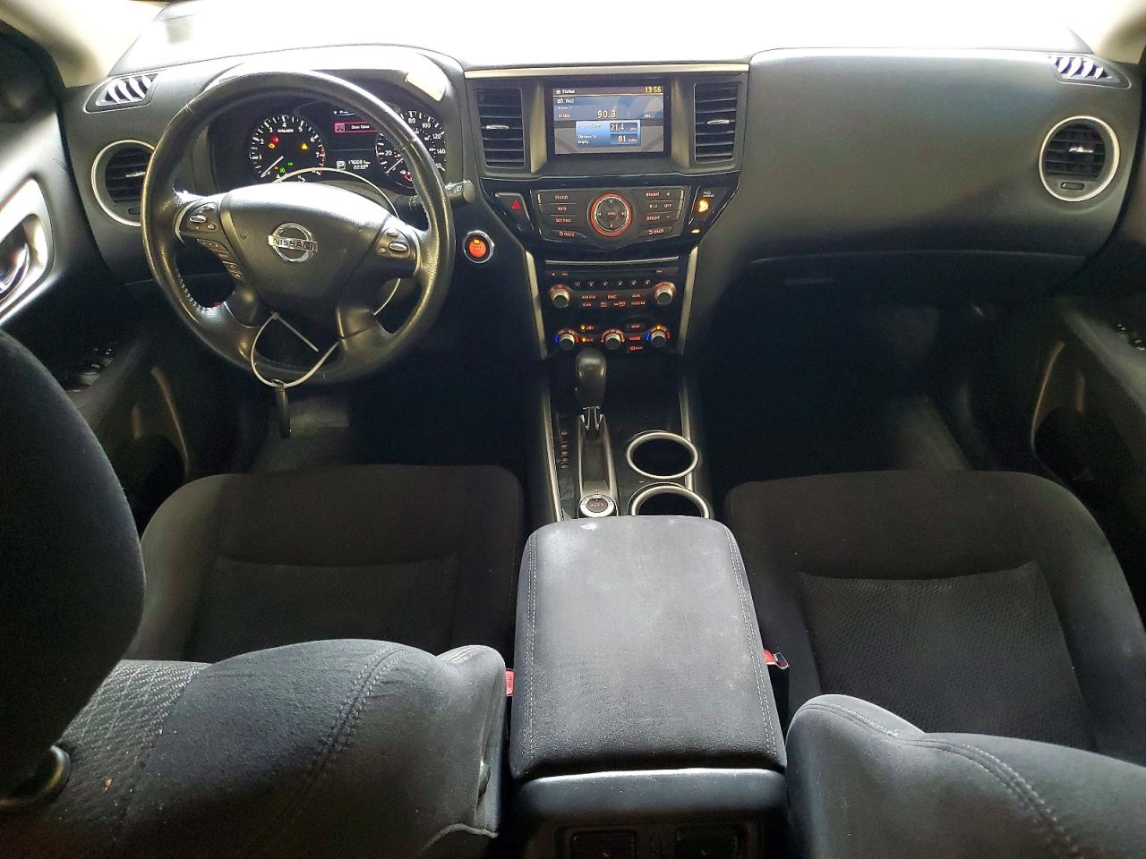 2014 Nissan Pathfinder Sv Black vin: 5N1AR2MM3EC727427