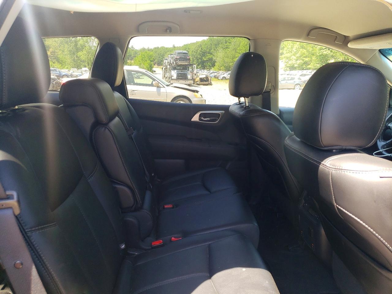 2015 Nissan Pathfinder Sl Black vin: 5N1AR2MM3FC603224