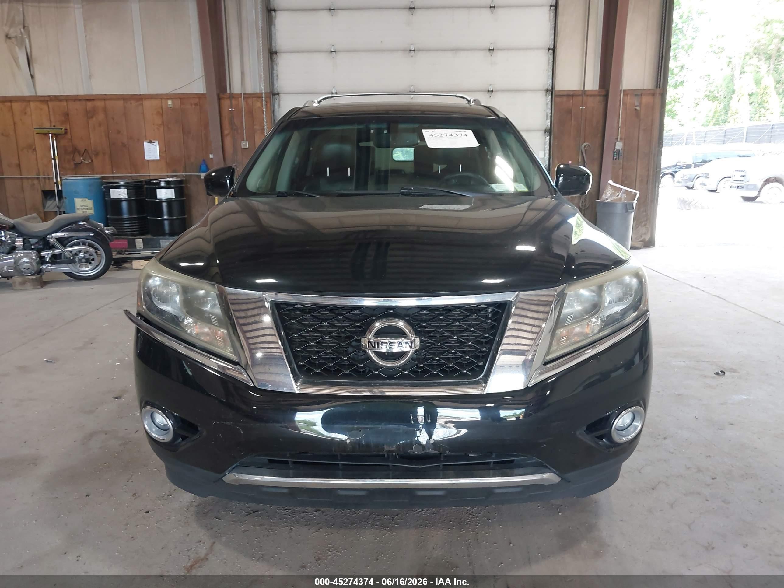 2015 Nissan Pathfinder Platinum Black vin: 5N1AR2MM3FC605118