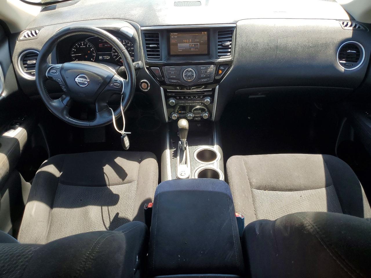 2015 Nissan Pathfinder Sv Gray vin: 5N1AR2MM3FC606852