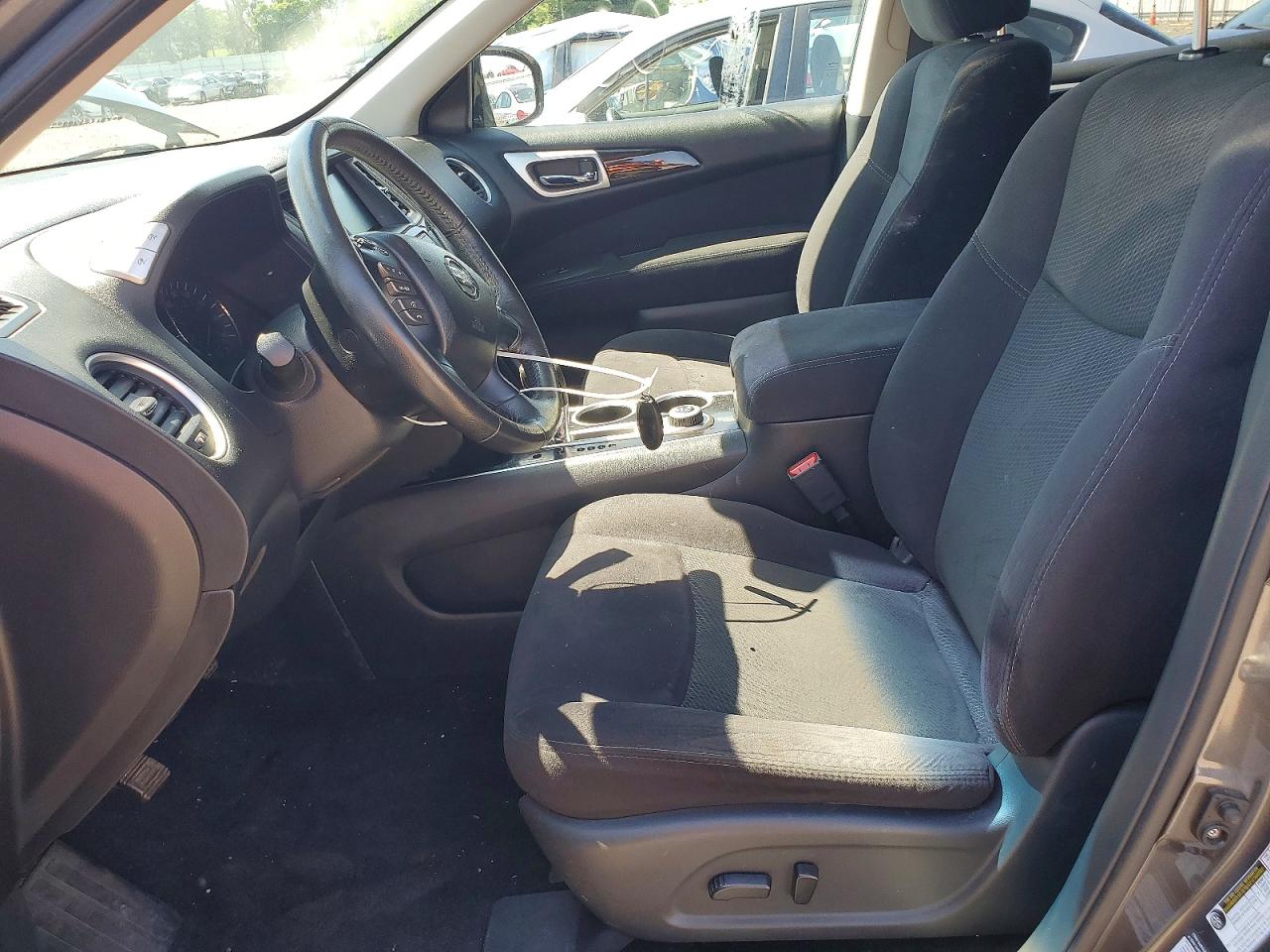 2015 Nissan Pathfinder Sv Gray vin: 5N1AR2MM3FC606852