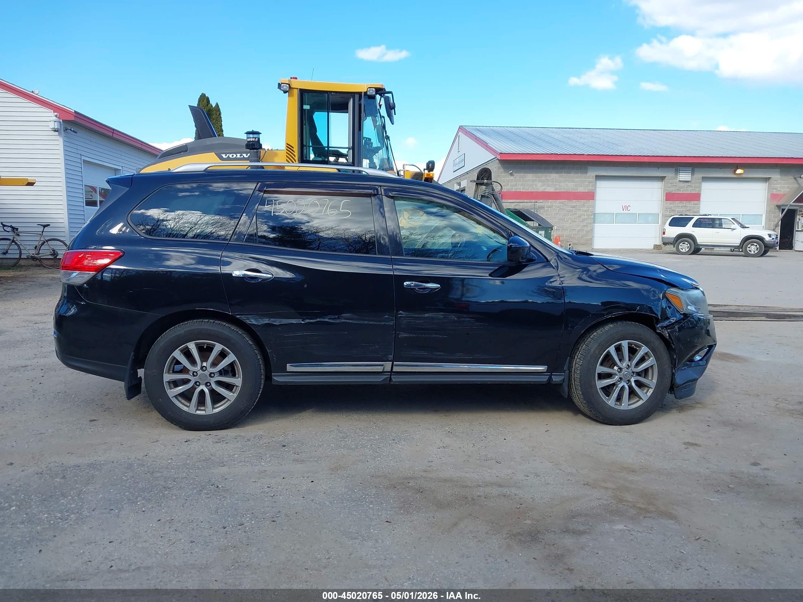 2015 Nissan Pathfinder Sl Черный vin: 5N1AR2MM3FC611999