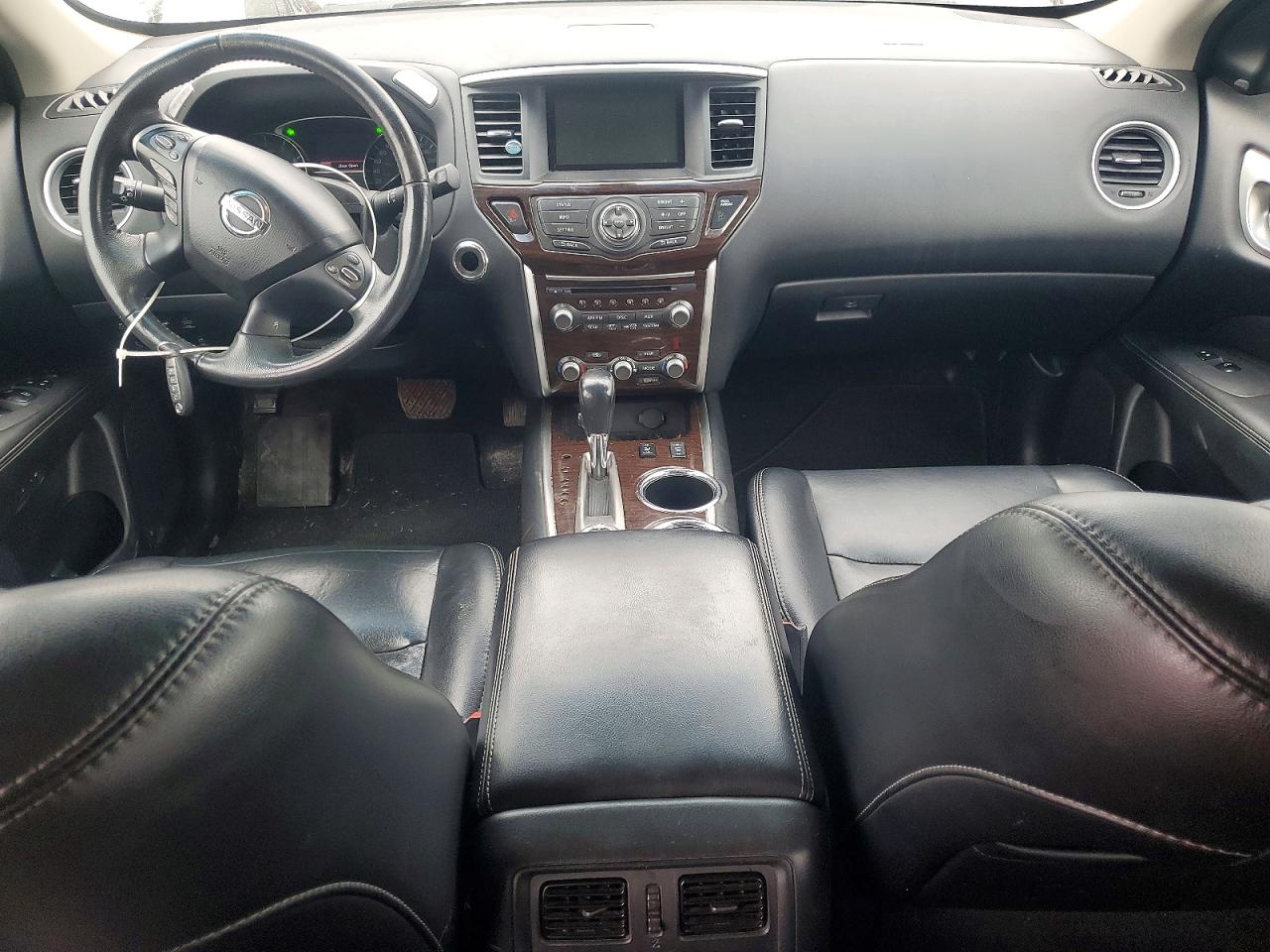 2015 Nissan Pathfinder S Black vin: 5N1AR2MM3FC622341