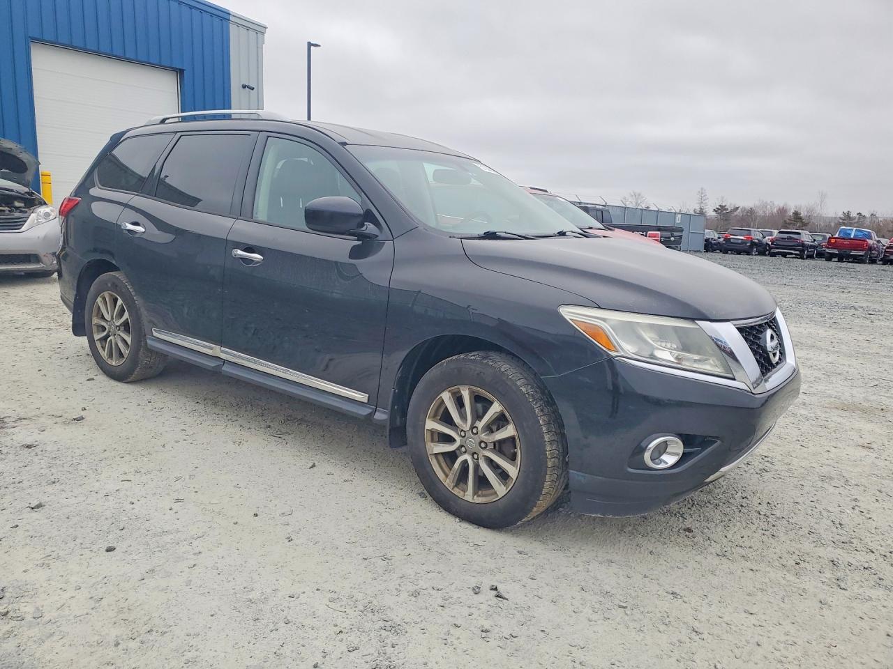 2015 Nissan Pathfinder S Black vin: 5N1AR2MM3FC622341