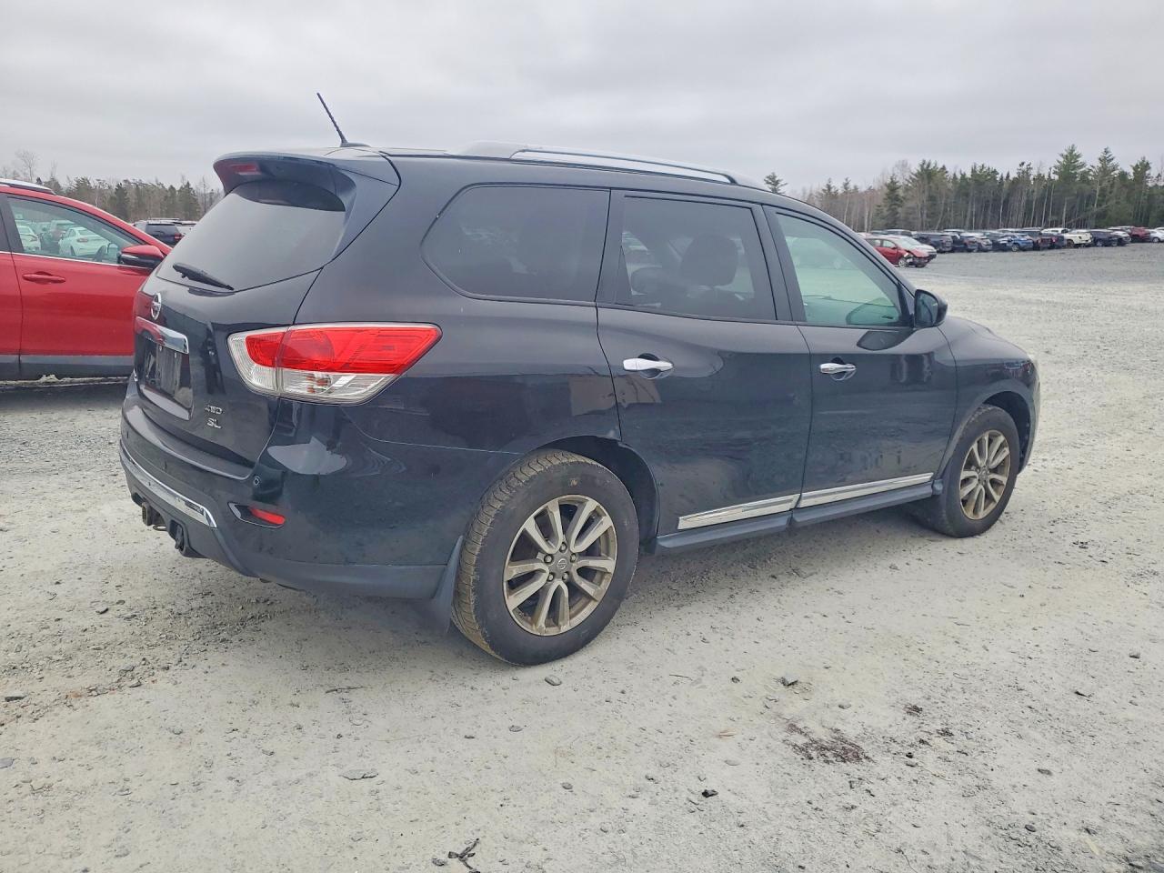 2015 Nissan Pathfinder S Black vin: 5N1AR2MM3FC622341