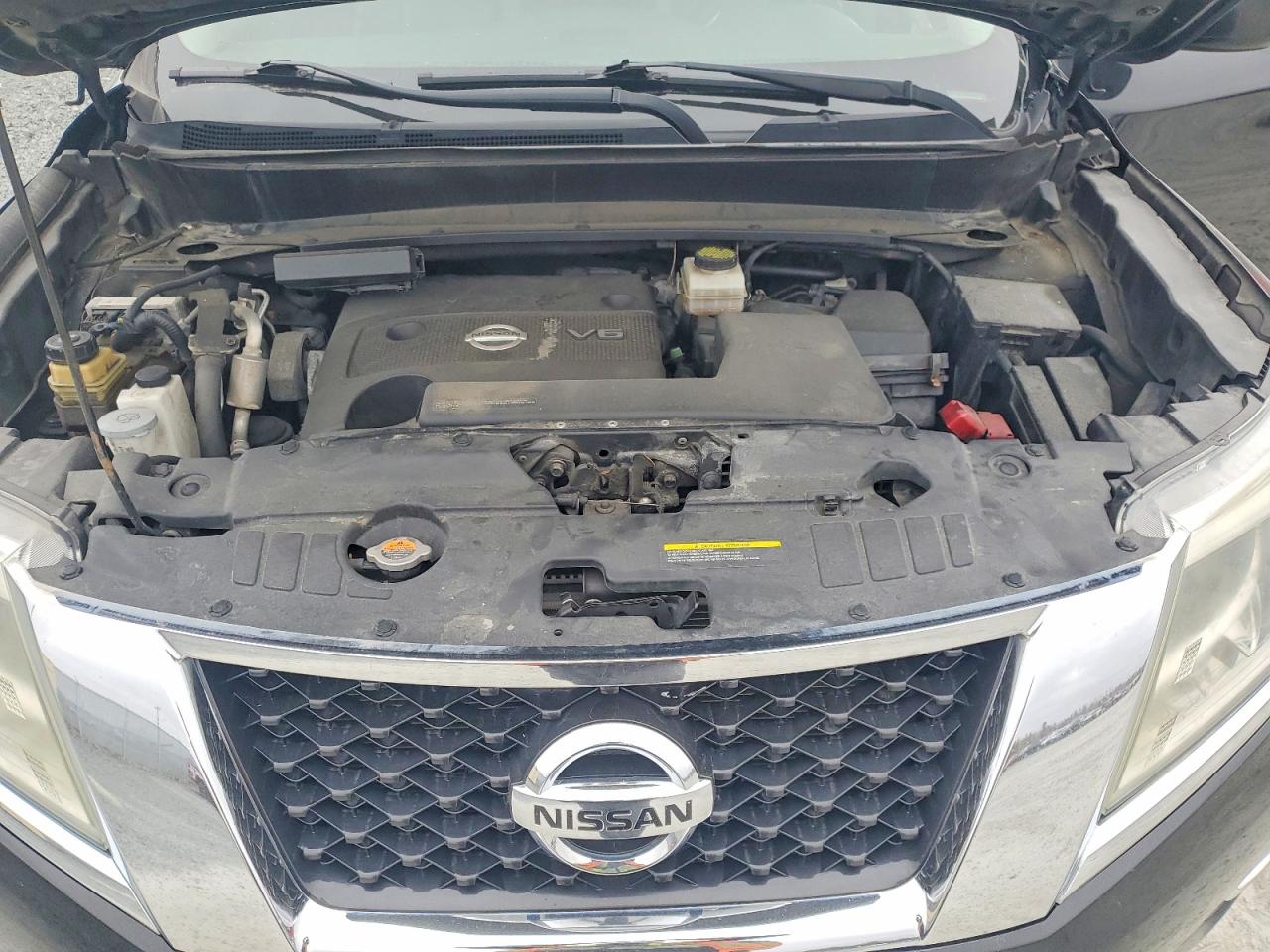 2015 Nissan Pathfinder S Black vin: 5N1AR2MM3FC622341
