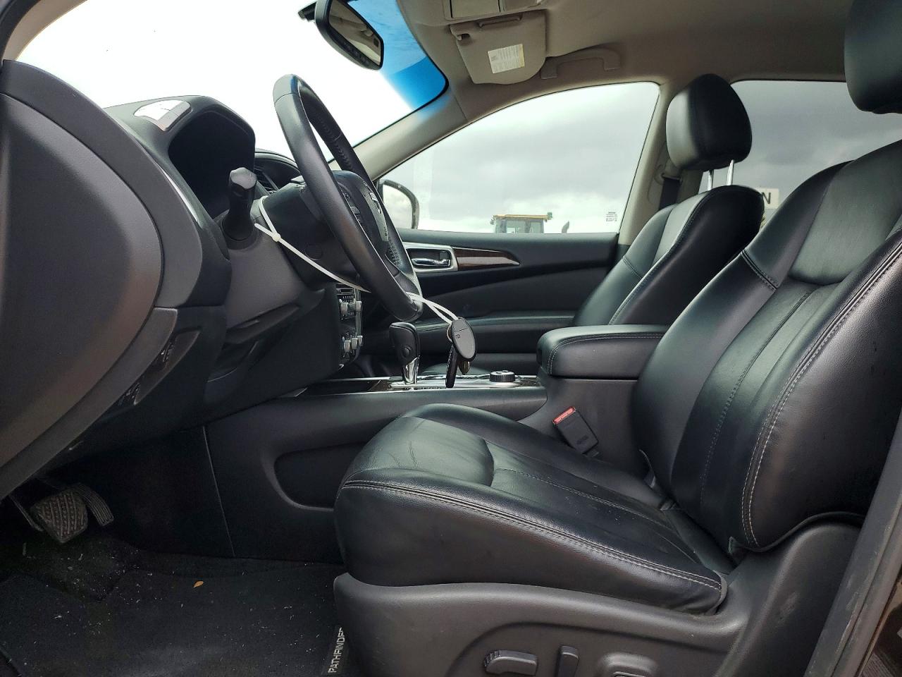2015 Nissan Pathfinder Sl Black vin: 5N1AR2MM3FC632271