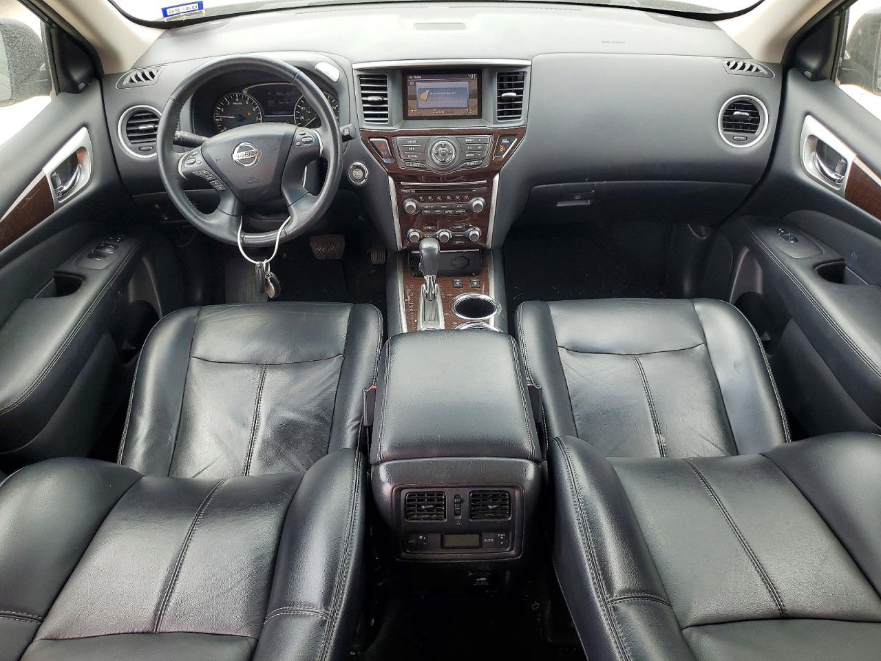 2015 Nissan Pathfinder Sl Black vin: 5N1AR2MM3FC632271