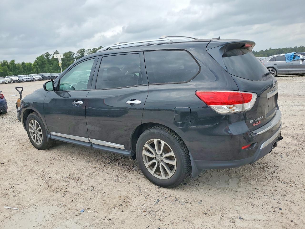 2015 Nissan Pathfinder Sl Black vin: 5N1AR2MM3FC632271