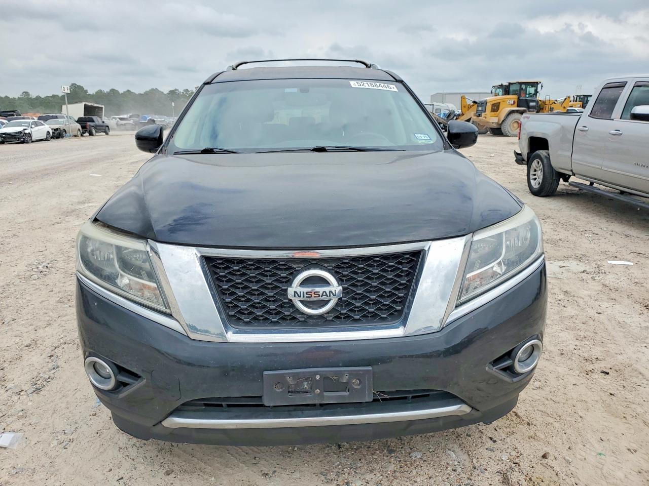 2015 Nissan Pathfinder Sl Black vin: 5N1AR2MM3FC632271