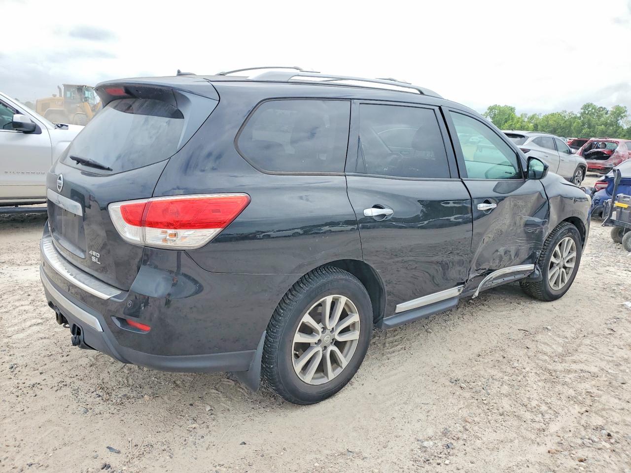 2015 Nissan Pathfinder Sl Black vin: 5N1AR2MM3FC632271