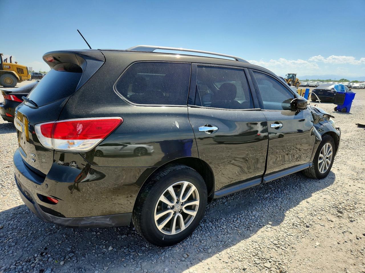 2015 Nissan Pathfinder Sv Green vin: 5N1AR2MM3FC635705