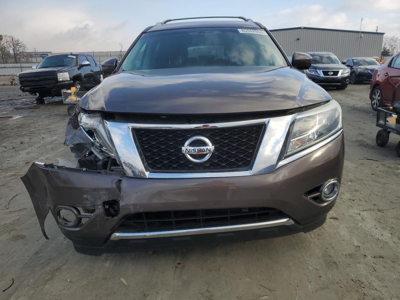 2015 Nissan Pathfinder S Gray vin: 5N1AR2MM3FC684113