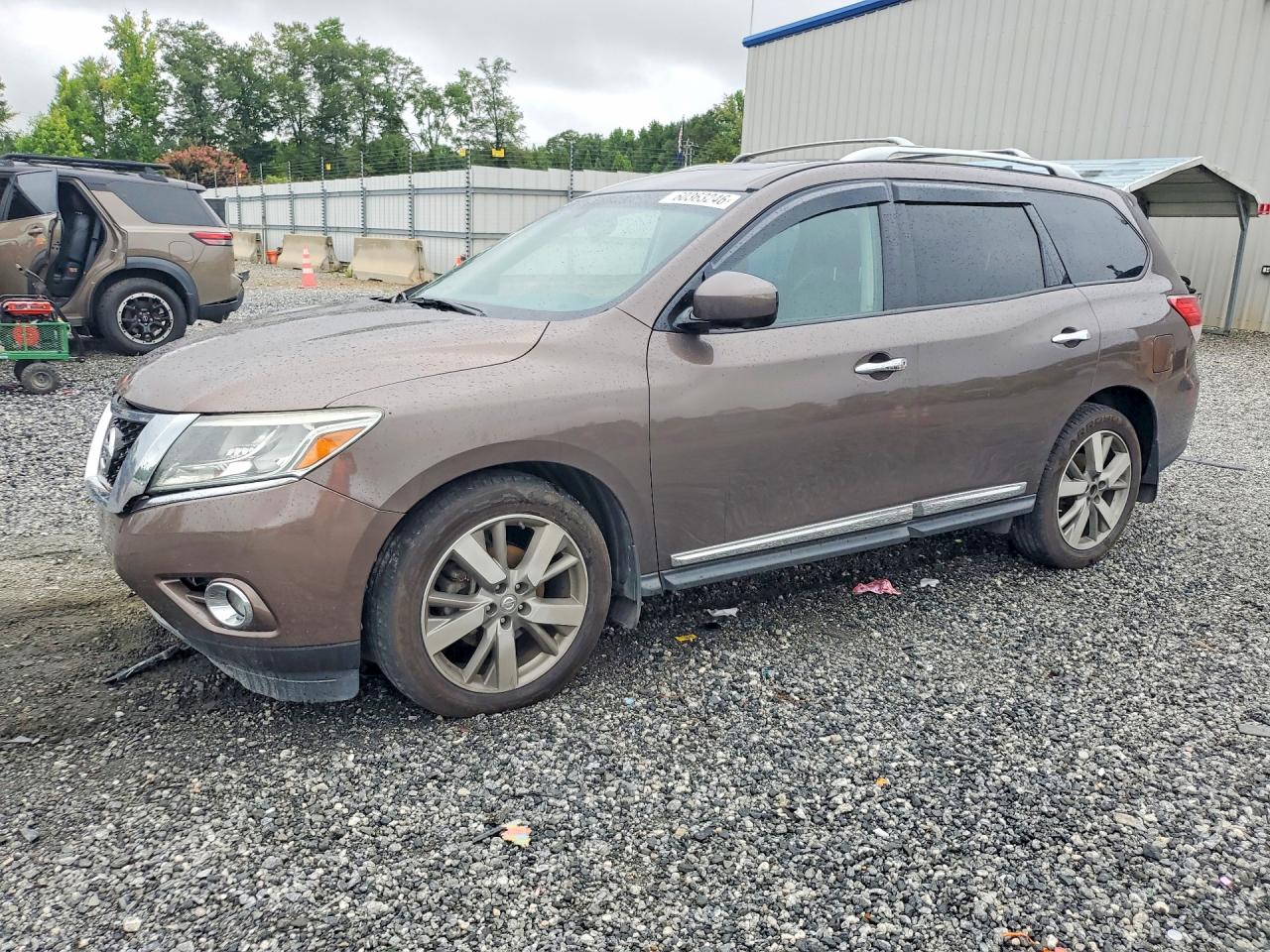 2015 Nissan Pathfinder Charcoal vin: 5N1AR2MM3FC684113