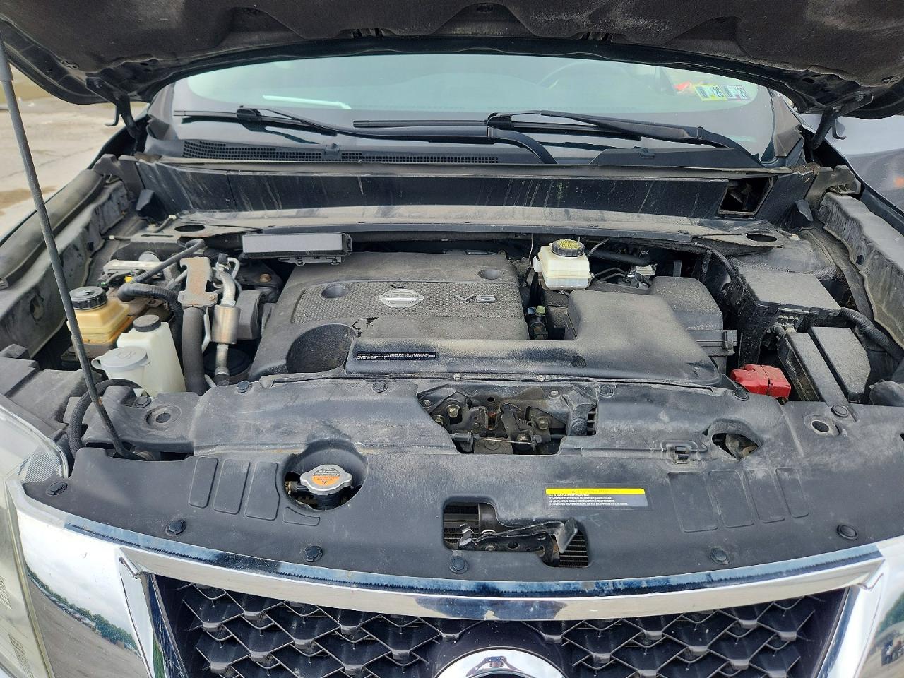 2015 Nissan Pathfinder Sv Gray vin: 5N1AR2MM3FC689747