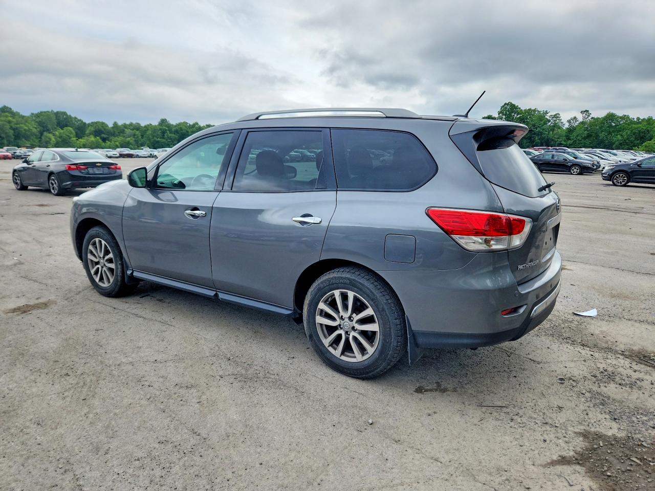2015 Nissan Pathfinder Sv Gray vin: 5N1AR2MM3FC689747