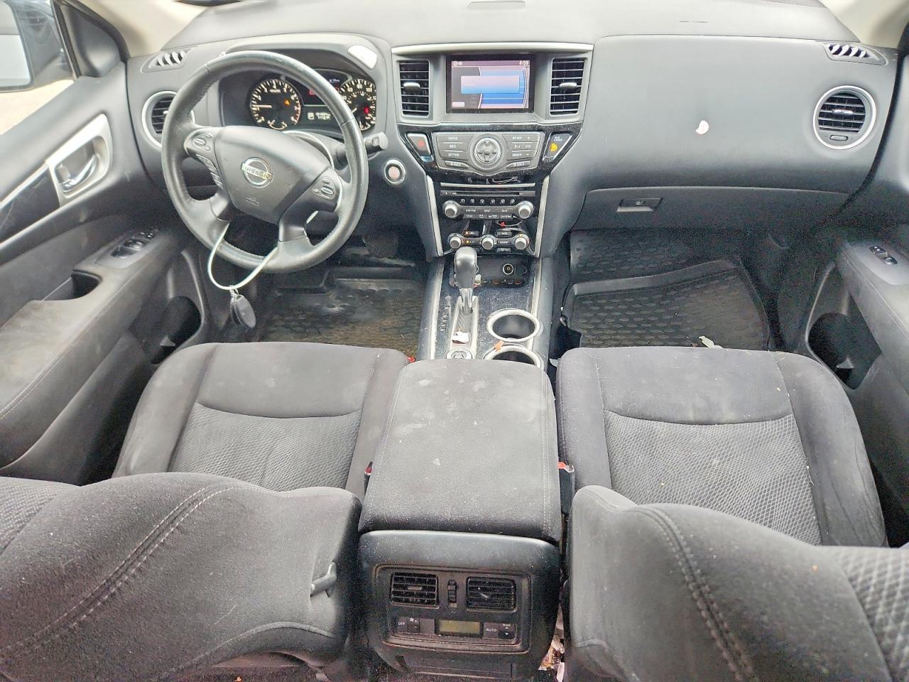 2015 Nissan Pathfinder Sv Gray vin: 5N1AR2MM3FC689747