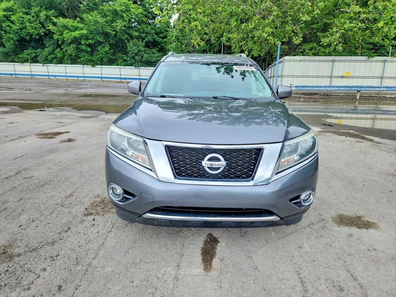 2015 Nissan Pathfinder Sv Gray vin: 5N1AR2MM3FC689747