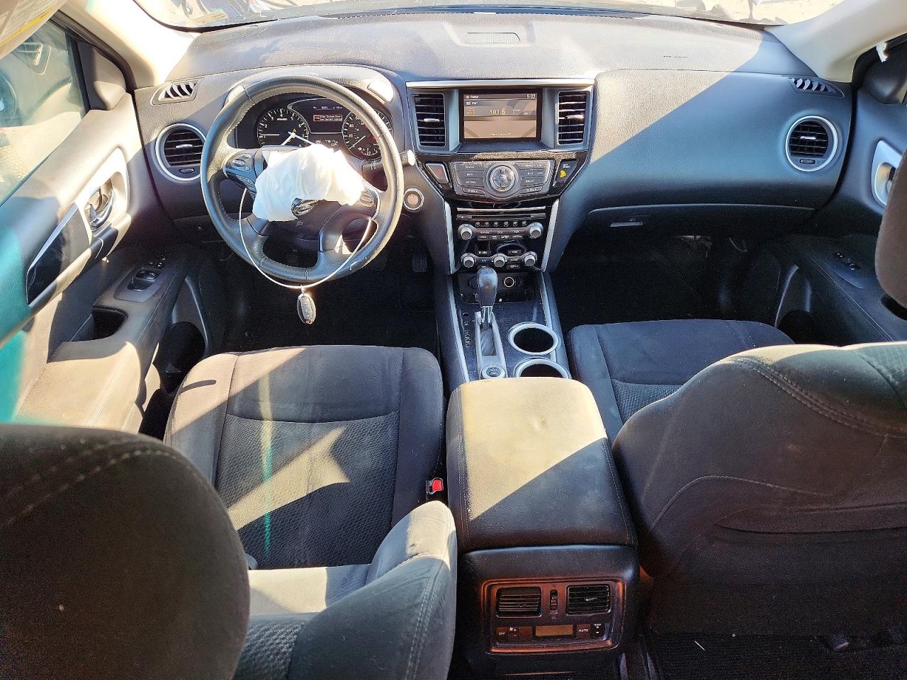 2015 Nissan Pathfinder Sv Black vin: 5N1AR2MM3FC703596