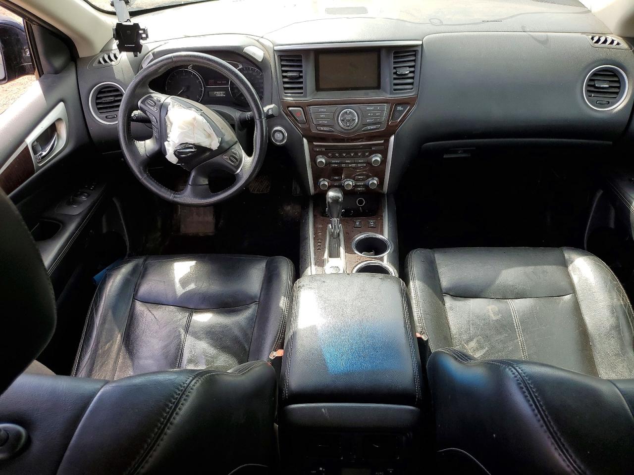2013 Nissan Pathfinder S Blue vin: 5N1AR2MM4DC601785
