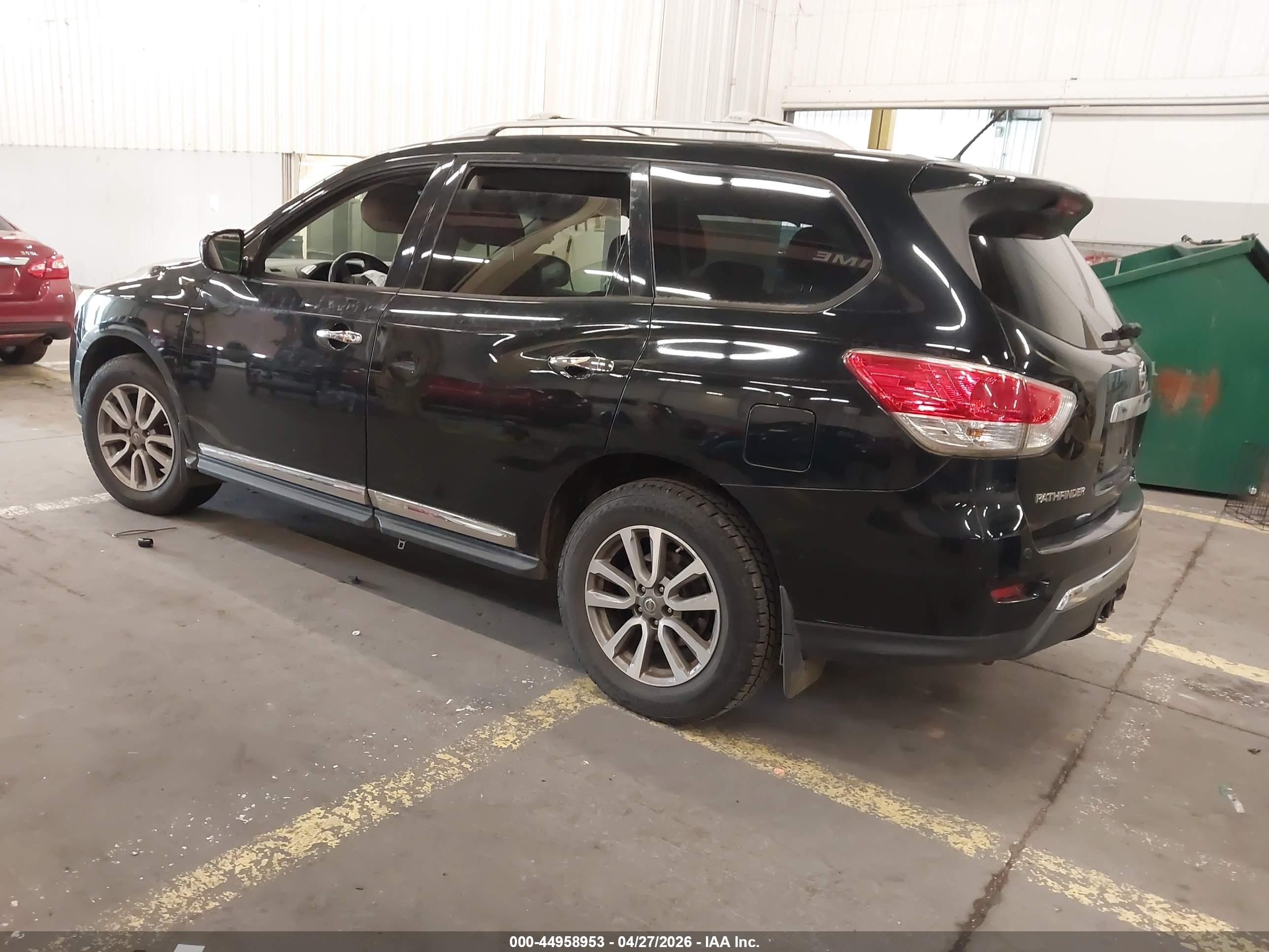 2013 Nissan Pathfinder Sl Черный vin: 5N1AR2MM4DC604993