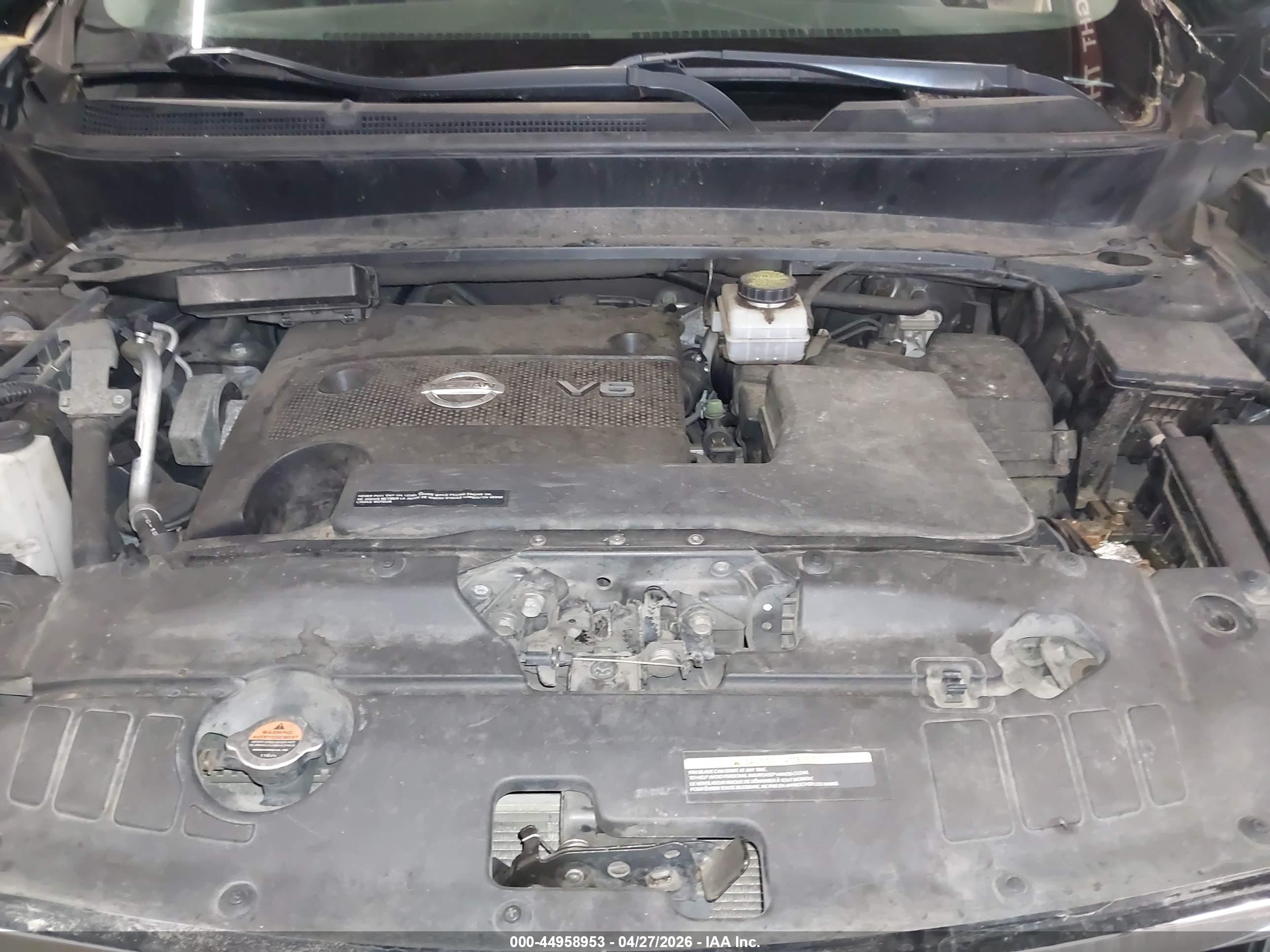 2013 Nissan Pathfinder Sl Черный vin: 5N1AR2MM4DC604993