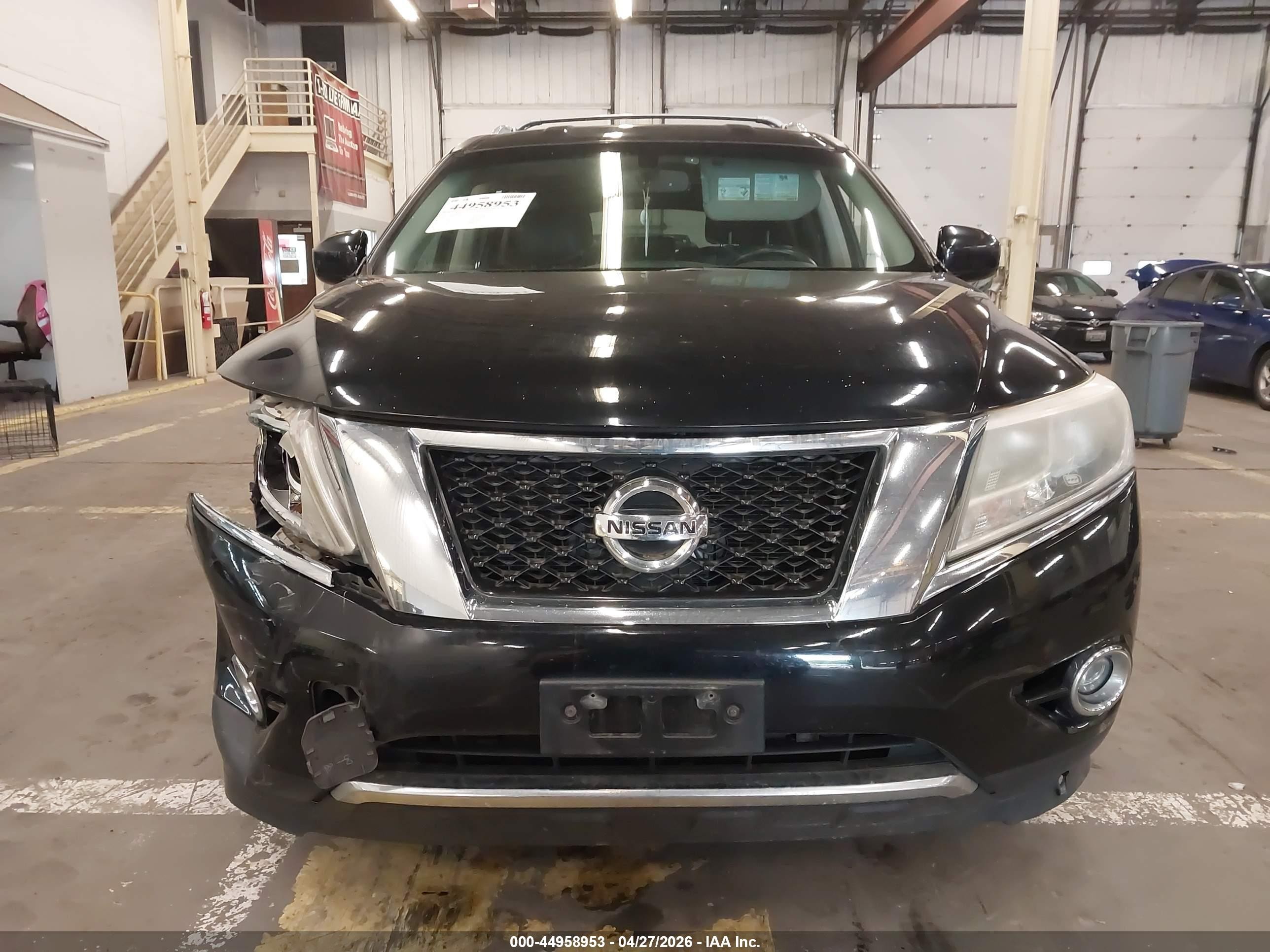 2013 Nissan Pathfinder Sl Черный vin: 5N1AR2MM4DC604993