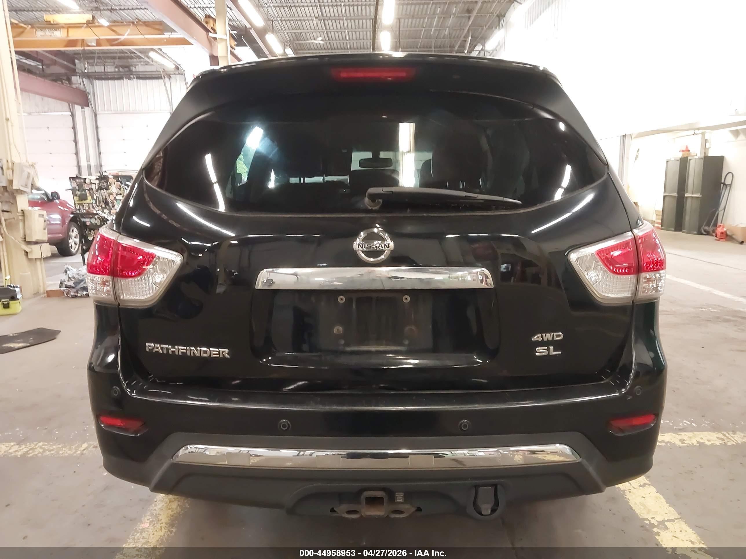 2013 Nissan Pathfinder Sl Черный vin: 5N1AR2MM4DC604993