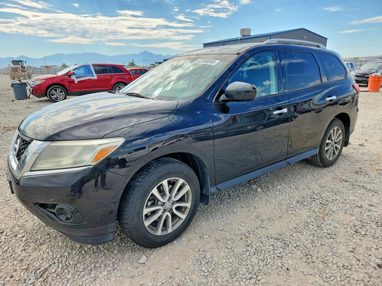 2013 Nissan Pathfinder S Black vin: 5N1AR2MM4DC625892