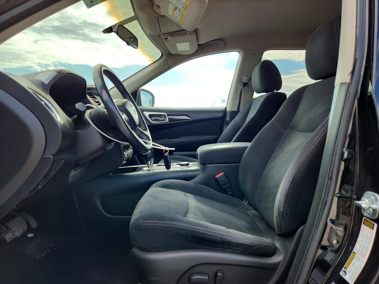 2013 Nissan Pathfinder S Black vin: 5N1AR2MM4DC625892
