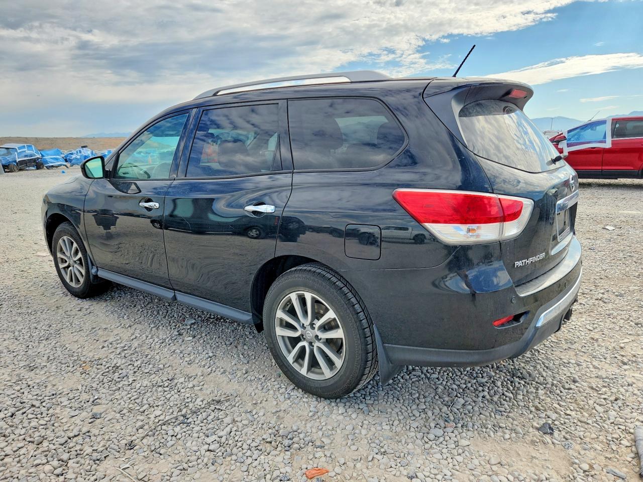 2013 Nissan Pathfinder S Black vin: 5N1AR2MM4DC625892