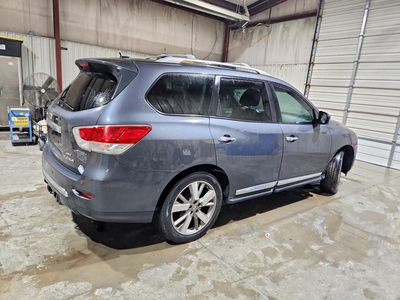 2013 Nissan Pathfinder S Синий vin: 5N1AR2MM4DC627576