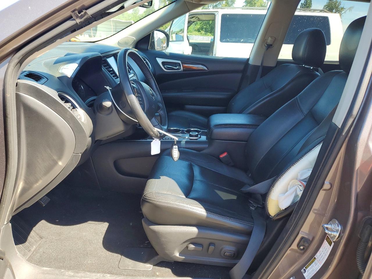 2013 Nissan Pathfinder S Gray vin: 5N1AR2MM4DC632146