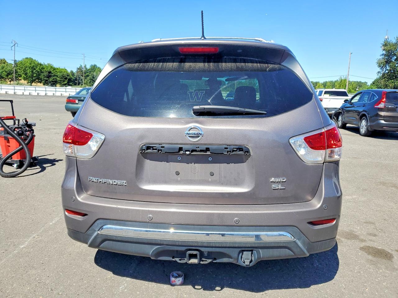 2013 Nissan Pathfinder S Gray vin: 5N1AR2MM4DC632146