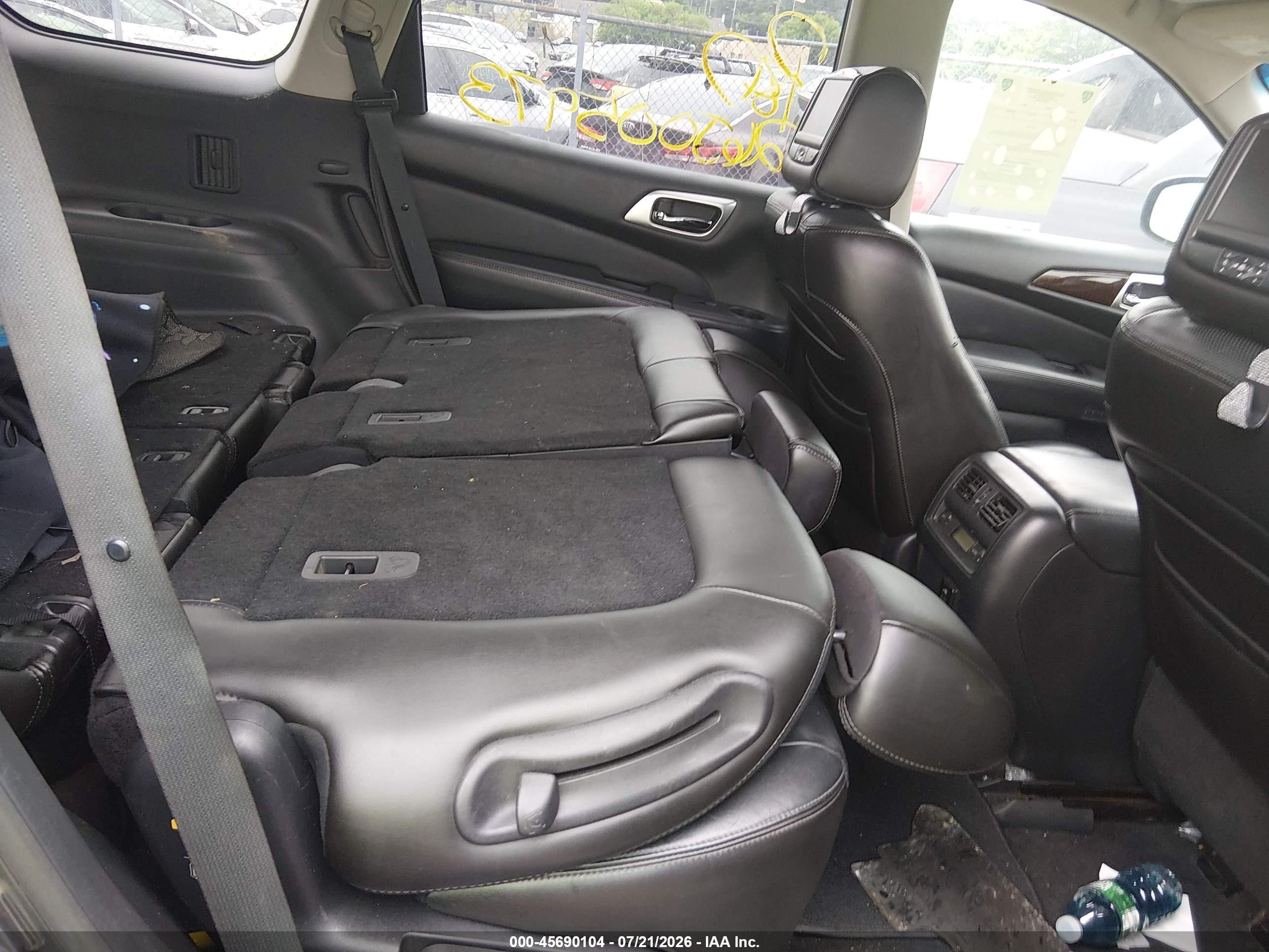 2013 Nissan Pathfinder Platinum Black vin: 5N1AR2MM4DC641865