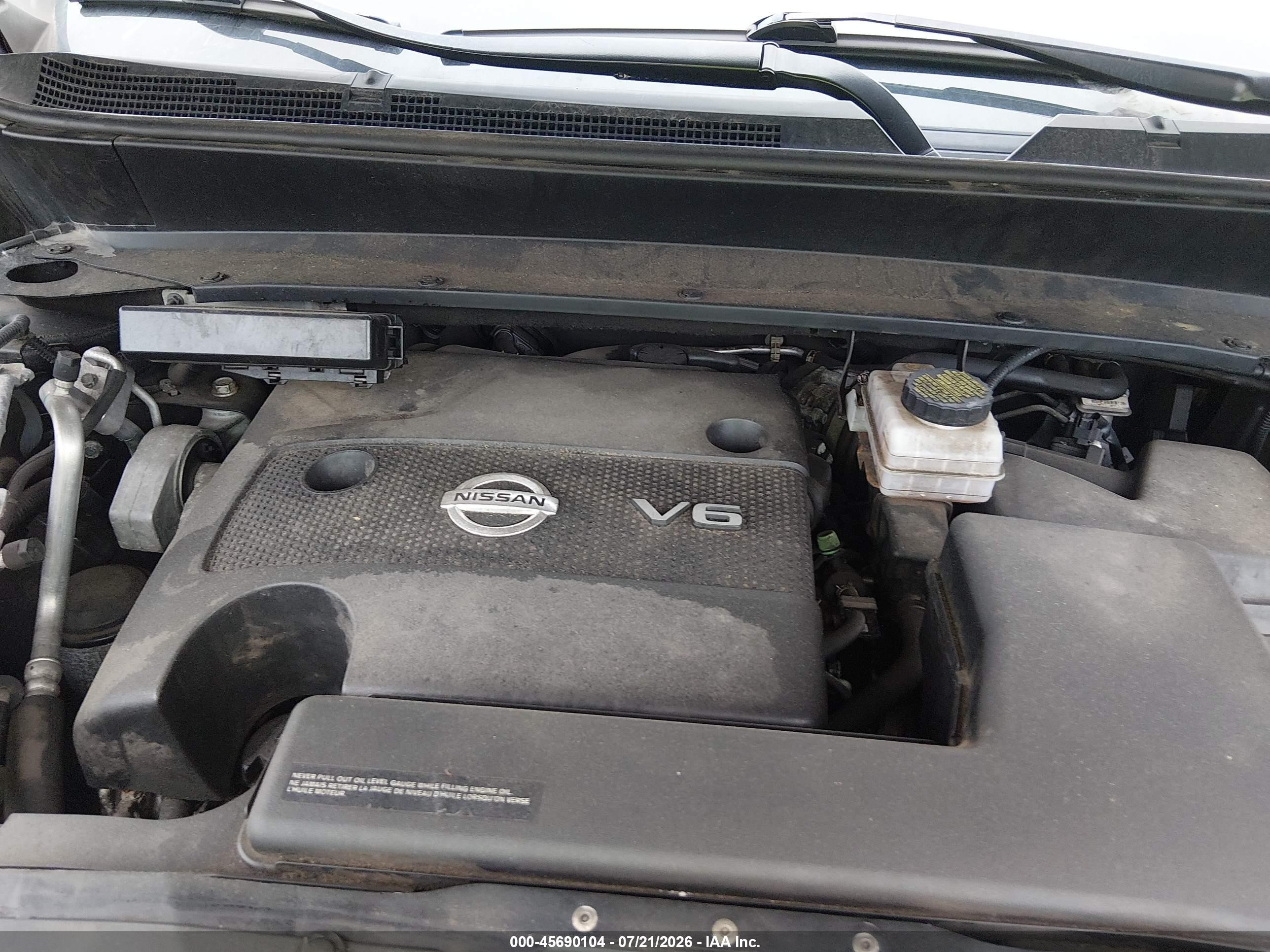 2013 Nissan Pathfinder Platinum Black vin: 5N1AR2MM4DC641865